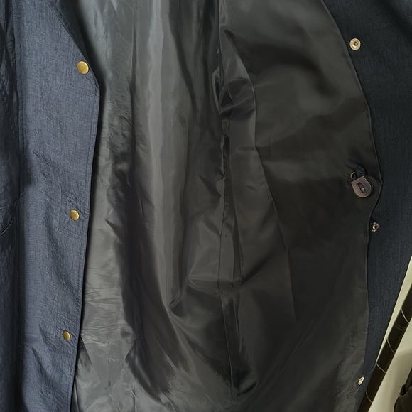 Vintage Via Veneto Trench/Rain Coat, Size 7/8 - Picture 10 of 11